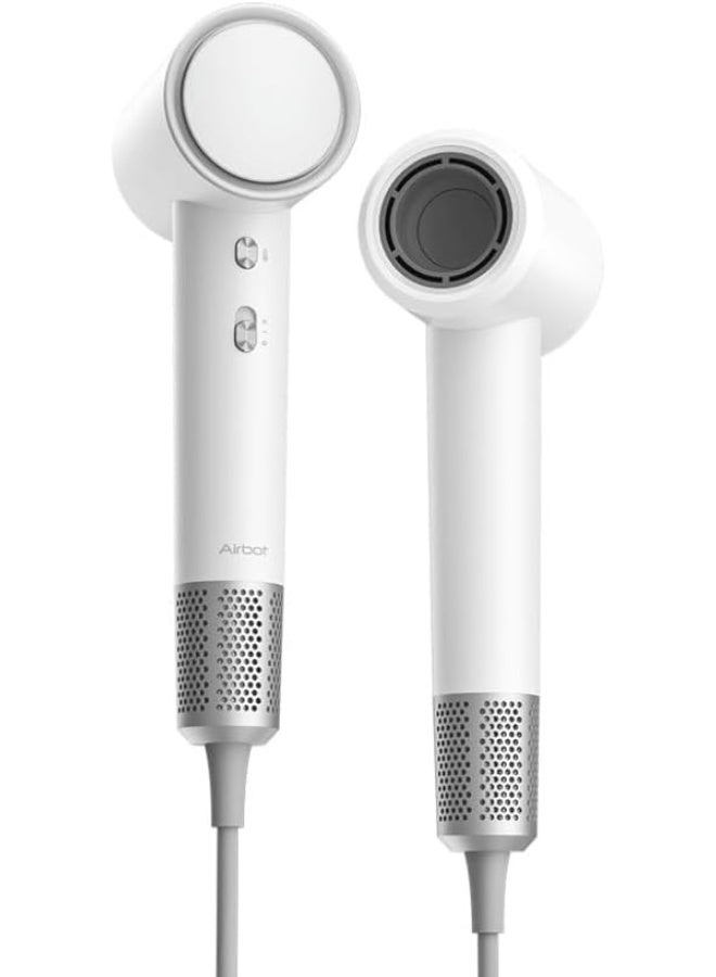 Airbot مجفف شعر عالي السرعة مع 200 مليون أيون سالب، حلقة LED RGB، ضوضاء منخفضة، سرعتين، مناسب للسفر وتصميم أنيق - Image 1